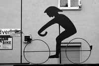 Cycliste fantôme à Breisach am Rhein, 2016